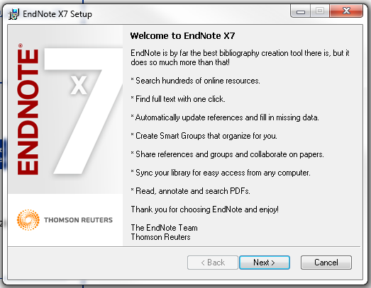 endnote x7 free download